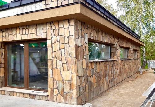 Плитняк кора дерева для фасада купить в Чайковском