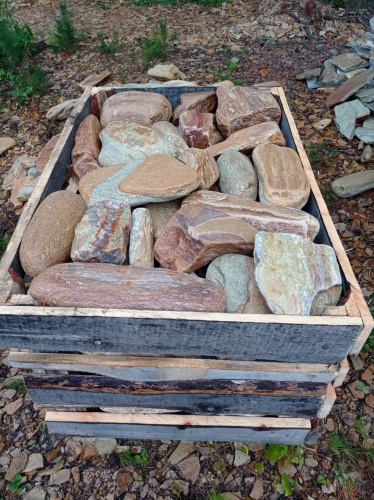 Златолит жёлтый, жёлто-зелёный глыбки и валуны для ланшафтного дизайна купить в Чайковском