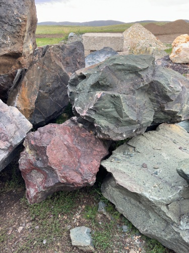 Камни для ландшафтного дизайна зелёные 10-60 килограмм купить в Чайковском