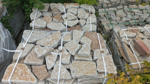 Гранитный плитняк галтованный для мощения купить в Чайковском