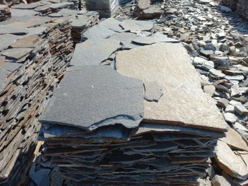 Плитняк серицит облицовочный 10-20мм купить в Чайковском