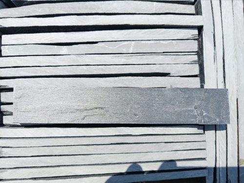 Плитка чёрная из натурального камня фасадная 30 см * 5 см, толщина 7 мм -30 мм купить в Чайковском