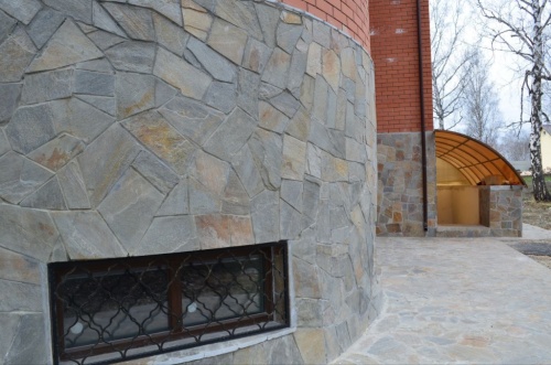 Плитняк златолит Уральский  для фасада купить в Чайковском